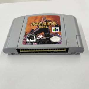 <span class=keywords><strong>Duke</strong></span> <span class=keywords><strong>Nukem</strong></span> 64, Versión NTSC de EE. UU., Cartucho de Videojuego de 64 Bits, Regalos de Navidad, Idioma Inglés, Tarjetas N64 - Product Image 3