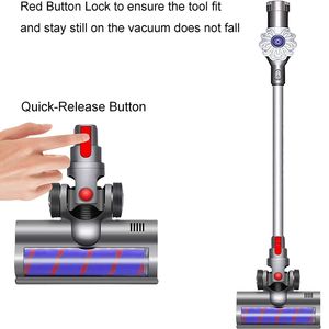 <span class=keywords><strong>Brosse</strong></span> électrique à lumière LED pour tapis de <span class=keywords><strong>sol</strong></span> <span class=keywords><strong>dur</strong></span> et détachable pour aspirateur Dysons V11 V10 <span class=keywords><strong>V8</strong></span> V7 Accessoires Tête de <span class=keywords><strong>brosse</strong></span> Pièces de rechange - Product Image 6