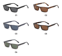 Nouvelles Lunettes de Soleil 2026 à Monture en Acétate, Design Personnalisé avec Logo, Lunettes de Soleil Vintage de Luxe pour Femmes, Lunettes Carrées