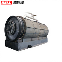 Machine de pyrolyse par lots à haute densité pour la transformation de l'éponge industrielle, des bagages, des plastiques usagés, des pneus et du caoutchouc en huile combustible, avec longue durée de vie