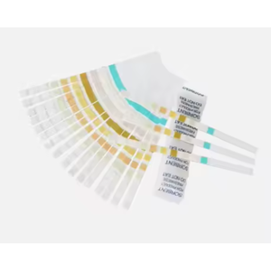 Tiras Reactivas de Orina XZ LAB URS-10T, 100 Tiras, Anti-Interferencia VC, Tiras Reactivas Médicas para Análisis de Orina, Plástico Blanco y Azul - Product Image 4