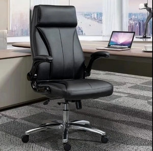 Chaise de bureau chaise de patron assise confortable peut s'allonger pour chaise pivotante d'ordinateur de sieste - Product Image 3