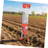Semoir portable fiable pour légumes : distribution stable des semences pour petites exploitations agricoles, parterres de jardin, champs de carottes et projets de pépinières