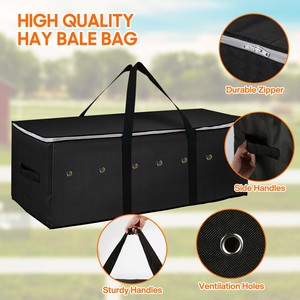 Free sample Capacity Equestrian Hay Bags for Horses - Goat Hay <b>Feeder</b> Horse Feed Bag,Tote Hay Bale Storage, <b>Slow</b> Feed Hay Net - Product Image 3