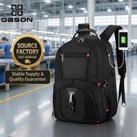 Sac à dos pour ordinateur portable de voyage professionnel avec port USB, sac à dos professionnel pour ordinateur portable pour les voyages
