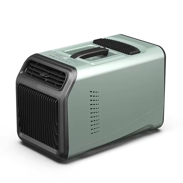 Eco-friendly Energy-saving Electric Manual Portable AC Mini Air Conditioner for Car & Outdoor Use with Plastic Material