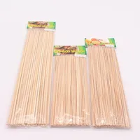 24 bâtonnets de bambou 40cm pour barbecue brochettes de bambou 12cm