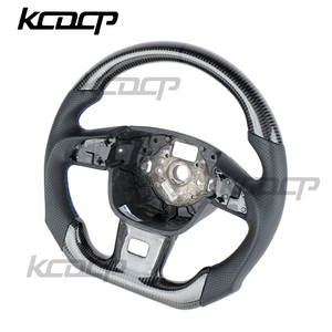 Volante de fibra de carbono LED para <span class=keywords><strong>Skoda</strong></span> <span class=keywords><strong>Octavia</strong></span> RS Kodiak SkodaYeti Fabia RS - Product Image 4