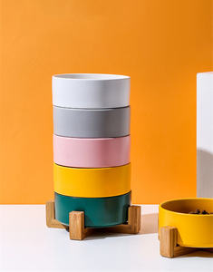 Tigela Personalizada de Porcelana para Pets em Estilo Moderno, Elevada, de Luxo, para Alimentação Lenta de Cães e Gatos - Product Image 4