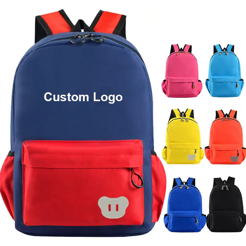 2021 Новое поступление, Пользовательский логотип, печатный рекламный дешевый подростковый детский холщовый Водонепроницаемый Школьный рюкзак, сумка для книг