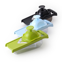 OEM ODM Nieuwe Home Premium Beste Keukenaccessoires Gadgets Fruit- en Groentesnijder Hakselaar Rasp Handmatig Multifunctioneel 5-in-1 Snijder