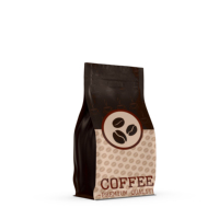 Bolsas de Café Personalizables con Válvula de Aluminio, Capacidad de 100g, Diseño de Fondo Cuadrado a Prueba de Humedad para Café, Gelatina y Snacks - Venta al por Mayor