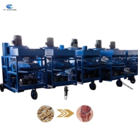 Machine électrique automatique à décortiquer les cacahuètes, décortiqueuse d'arachides à haut rendement pour les usines de transformation des noix et les usines de snacks