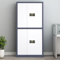Classeur moderne en acier et fer à grain de bois, serrure électronique à mot de passe, antivol, commis aux données, archives, bureau à domicile, chambre à coucher, école