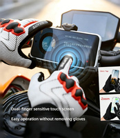 Gants de moto en fibre de carbone SULAITE personnalisés sur mesure pour l'été |   Gants de course en maille respirante |   Équipement de protection pour écran tactile