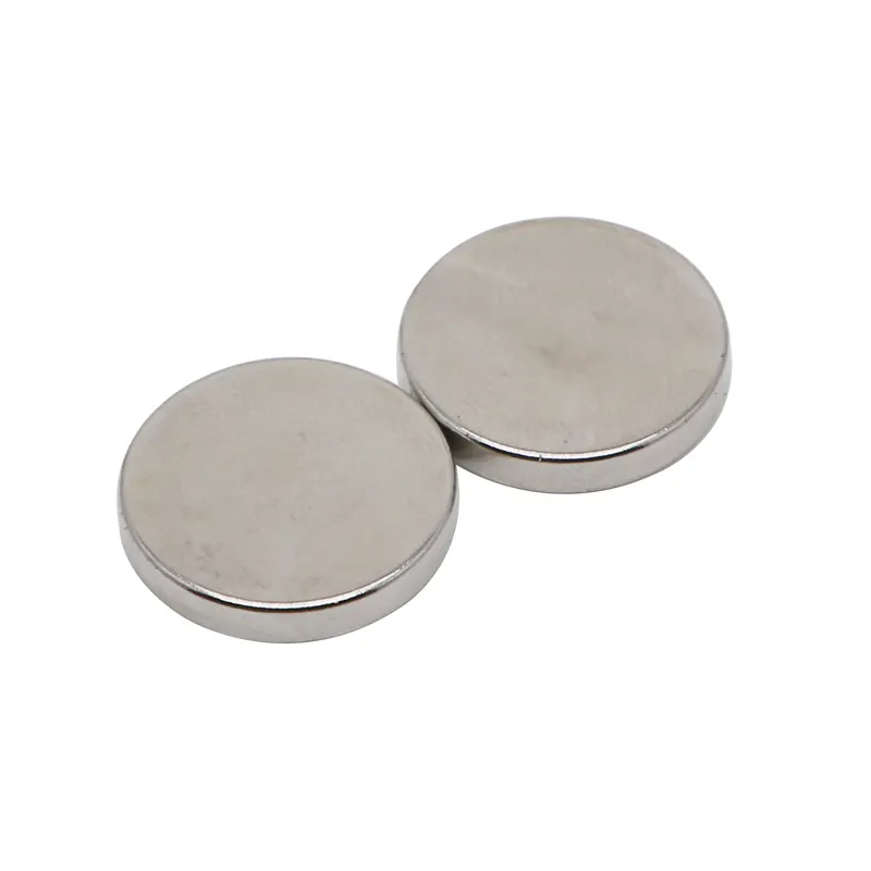 Nickels cheibe N35 Starke runde Seltenerd-Neodym-Dünn platten Industrie verkauf Ndfeb Sinter-Permanent scheiben magnete