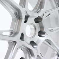 Jantes en alliage d'aluminium forgé Xywheel, couleur gris canon, usinées, 18-22 pouces, 5x130, design BC, compatibles avec toutes les séries 991, 992, 718, avec boulons.