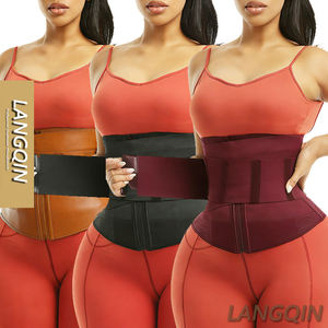 Corset Amincissant Premium pour Femme en Nylon 100% avec Fermeture Éclair, Contrôle Ferme du Ventre, Respirant, Serre-Taille pour l'Entraînement - Product Image 1
