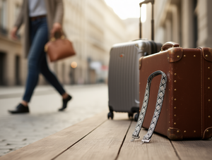 Cinghia per borsa in tessuto con fibbia argentata, materiale in filo per borse M1203022 - Product Image 2