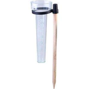 साधारण पीएस प्लास्टिक वर्षा गेज आउटडोर प्रतिस्थापन ट्यूब के साथ बगीचे यार्ड की आपूर्ति के लिए लकड़ी की छड़ें - Product Image 2