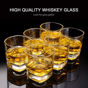 Vaso <span class=keywords><strong>de</strong></span> Whisky Cuadrado <span class=keywords><strong>de</strong></span> 300 ml al por Mayor, Diseño Moderno, Origen Guangdong, Vaso Transparente para Cócteles y Whisky, para <span class=keywords><strong>Vino</strong></span> - Product Image 2