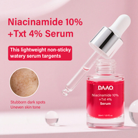 Sérum en Gros Anti-âge Éclaircissant Hydratant à la Vitamine C et Niacinamide Biologique pour Soin du Visage Femme