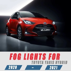 Luces Antiniebla Delanteras para Toyota Yaris, Lámpara Halógena H11 de 55 W, 6500 Lm, Conjunto de Luces de Conducción 2020-2021 - Product Image 3