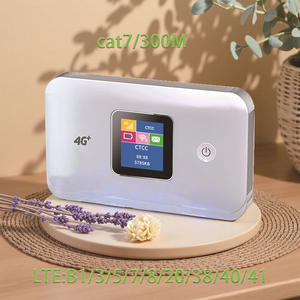 M20 <span class=keywords><strong>Cat</strong></span> เราเตอร์ไร้สาย4G LTE ปลดล็อคแบบพกพา7 300Mbps บรอดแบนด์ LCD MiFi Hotspot - Product Image 2