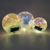 Usine En Gros 3d Led En Verre Boule de Cristal Nuit Lumière De Noël Décoration