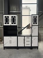 Nouveau design Armoire en acier Armoire à documents et bons de commande Bibliothèque de bureau Armoire de rangement pour la maison, le dortoir et le vestiaire