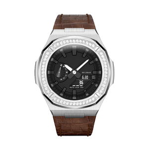 Nouveau design GA-2100 Bracelet de montre pour femmes et hommes, bracelet de montre pour amoureux, boîtier de montre serti de diamants pour <span class=keywords><strong>Casio</strong></span> GA-2100 - Product Image 6