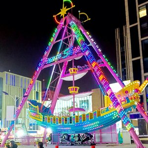Manege Fairground Amusement Park Attraction Thrilling Ride 36 Place Adult <span class=keywords><strong>Pirate</strong></span> Ship - Product Image 1