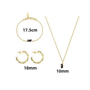 Set di gioielli vivaci che aggiungono un tocco allegro al tuo abbigliamento da lavoro e al divertimento del weekend - Product Image 3