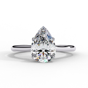 Stylish Silver <b>Diamond</b> <b>Ring</b> for Women Luxury Look Minimal Design Fashion Jewelry Daily Use - Product Image 3