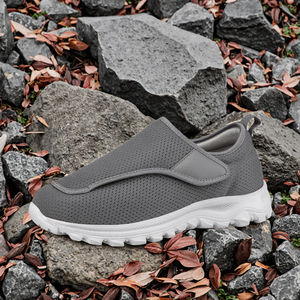 DZNAN C40 Unisex Sport Style Orthopedic Running <b>Shoes</b> <b>Wide</b> <b>Walking</b> Non-Slip Insole Swollen Feet Autumn Winter PU Mesh - Product Image 3