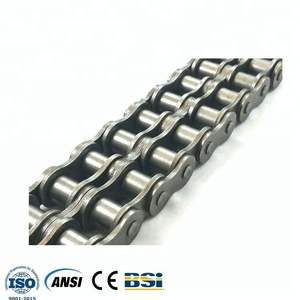 Cadena de rodillos de doble paso para transportador de hierro de acero inoxidable tipo C - 304 directo de fábrica - Product Image 2