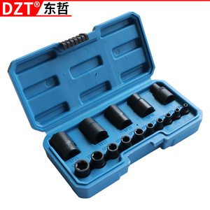 Dzt 15 Pc <b>Socket</b> Set 1/2 In Drive For Nissan Flywheel Cover Removal Tool High Quality Carbon Steel - Product Image 1