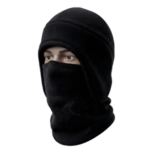 Gorro de lana de invierno con cubre orejas y cubre rostro, cálido, suave y cómodo para actividades al aire libre - Product Image 1