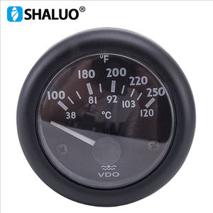 डीजल जनरेटर भागों जल तापमान गेज 12 वी 38 ~ 120 सी - Product Image 1