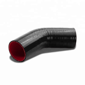 Customized Flexible 135 Degree Elbow <b>Silicone</b> <b>Hose</b> Automotive Reinforced <b>Silicone</b> Rubber <b>Hose</b> - Product Image 4