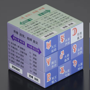 ปริศนาลูกบาศก์มหัศจรรย์3x3x3x3ของเล่นการศึกษาระดับไฮสคูลเป็นของขวัญสำหรับเด็กโลโก้ตามสั่ง - Product Image 1