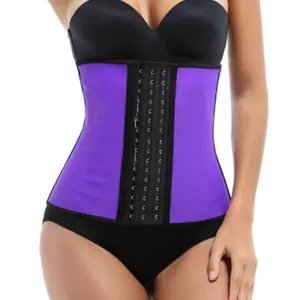 Chenyang — ceinture d'entraînement amincissante post-partum pour femme, effet Sauna, Corset amincissant, avec 3 crochets à 3 rangées