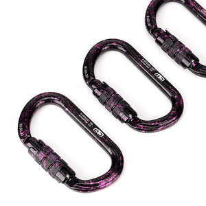 Chuyên nghiệp 27kn chịu lực hình chữ O khóa leo Móc an toàn cao độ cao khóa leo núi tự động - Product Image 5