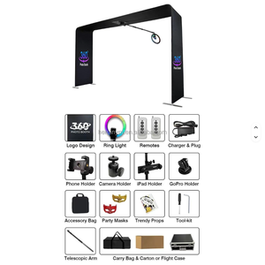 Cabina <span class=keywords><strong>de</strong></span> <span class=keywords><strong>Fotos</strong></span> Instantánea YPT 360 Colgante <span class=keywords><strong>de</strong></span> Aleación <span class=keywords><strong>de</strong></span> Aluminio para Cámaras SLR, iPad y Smartphones, Compatible con 1-15 Personas, Múltiples Dispositivos, USB/Bluetooth/Wi-Fi - Product Image 6