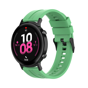 Nouvel arrivage, bracelet en Silicone coloré de 20mm avec boucle noire, bracelet de montre pour <span class=keywords><strong>Huawei</strong></span> Watch <span class=keywords><strong>GT2</strong></span> <span class=keywords><strong>42mm</strong></span> - Product Image 6