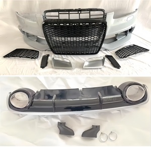 Kit carrosserie RS6 : pare-chocs avant, diffuseur arrière, embouts d'échappement pour Audi A6 C6 (2005-<span class=keywords><strong>2012</strong></span>) - Product Image 3