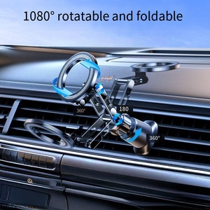 Nouveauté : support magnétique pour téléphone portable à fixer sur la grille d'aération de la voiture avec <span class=keywords><strong>bras</strong></span> long extensible - Product Image 2