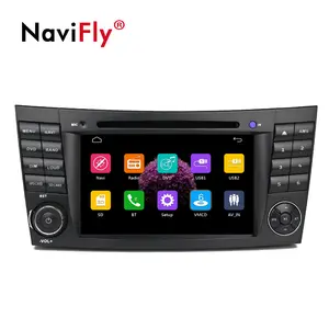 NaviFly Pemutar DVD Mobil 7 "Wince 6.0, Audio Video Mobil Untuk Benz E-class W211 W219 W463 W209 E200 E220 E240 E270 E280 E300 E320 E350