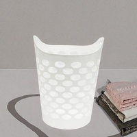 Panier à linge pliable personnalisé en PE écologique avec poignées pour salle de bain