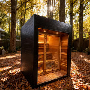 بديل مثالي لغرف الساونا التقليدية: غرفة ساونا خارجية مع سخانات كهربائية تحل محل الحاجة إلى حطب - Product Image 1